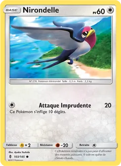 Nirondelle 103/145 Gardiens Ascendants