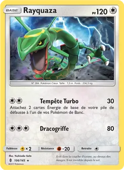 Rayquaza 106/145 Gardiens Ascendants