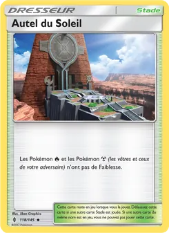 Autel du Soleil 118/145 Gardiens Ascendants