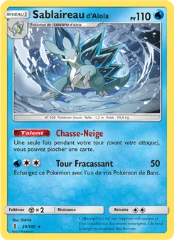 Sablaireau d’Alola 20/145 Gardiens Ascendants