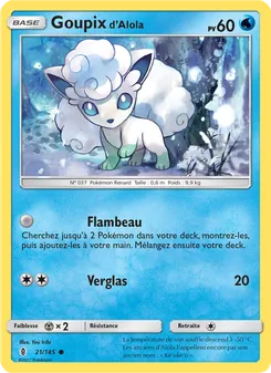 Goupix d’Alola 21/145 Gardiens Ascendants