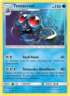 Tentacruel 24/145 Gardiens Ascendants
