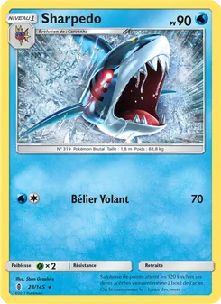 Sharpedo 28/145 Gardiens Ascendants