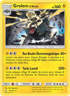 Grolem d’Alola 42/145 Gardiens Ascendants