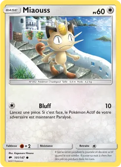 Miaouss 101/147 Ombres Ardentes