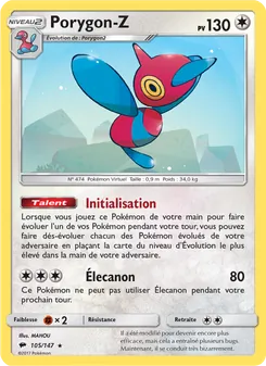 Porygon-Z 105/147 Ombres Ardentes