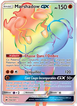 Marshadow GX 156/147 Ombres Ardentes