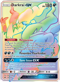 Darkrai GX 158/147 Ombres Ardentes