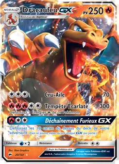 Dracaufeu GX 20/147 Ombres Ardentes