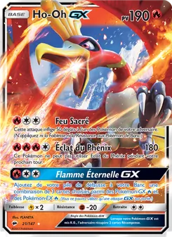 Ho-Oh GX 21/147 Ombres Ardentes