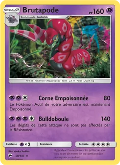 Brutapode 58/147 Ombres Ardentes