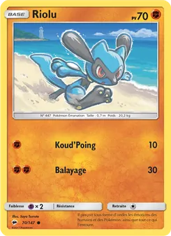 Riolu 70/147 Ombres Ardentes