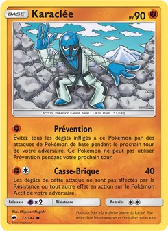 Karaclée 72/147 Ombres Ardentes