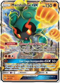 Marshadow GX 80/147 Ombres Ardentes
