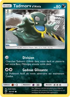 Tadmorv d’Alola 83/147 Ombres Ardentes
