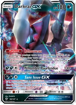 Darkrai GX 88/147 Ombres Ardentes