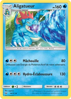 Aligatueur 20/73 Légendes Brillantes