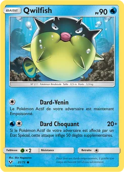 Qwilfish 21/73 Légendes Brillantes