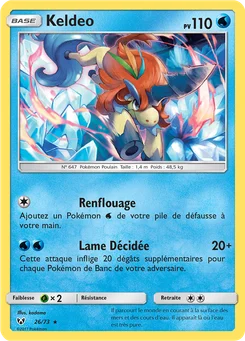Keldeo 26/73 Légendes Brillantes