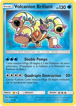 Volcanion Brillant 27/73 Légendes Brillantes