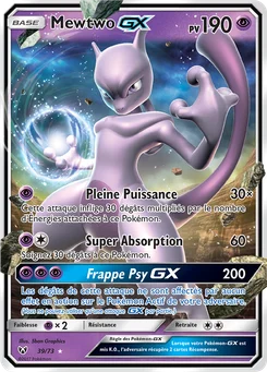 Mewtwo GX 39/73 Légendes Brillantes