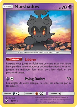 Marshadow 45/73 Légendes Brillantes