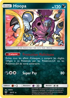 Hoopa 55/73 Légendes Brillantes
