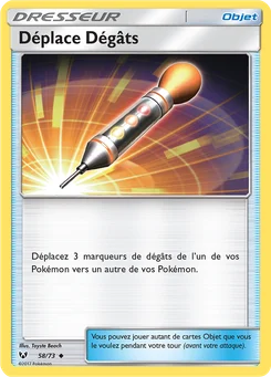 Déplace Dégâts 58/73 Légendes Brillantes