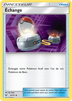 Échange 67/73 Légendes Brillantes