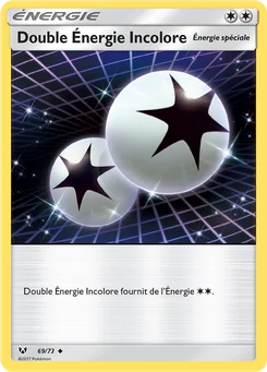 Double Énergie Incolore 69/73 Légendes Brillantes