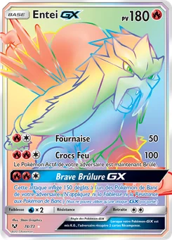 Entei GX 74/73 Légendes Brillantes
