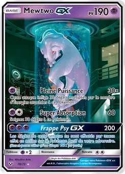 Mewtwo GX 78/73 Légendes Brillantes