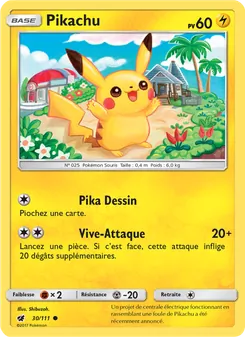 Pikachu 30/111 Invasion Carmin