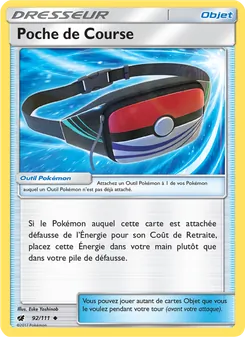 Poche de Course 92/111 Invasion Carmin