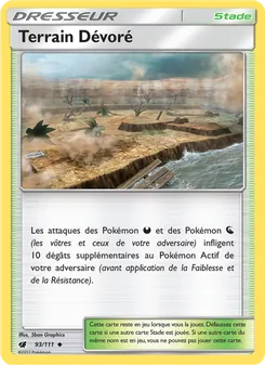 Terrain Dévoré 93/111 Invasion Carmin