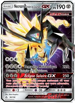 Necrozma Crinière du Couchant GX 90/156 Ultra-Prisme