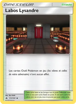 Labos Lysandre 111/131 Lumière Interdite