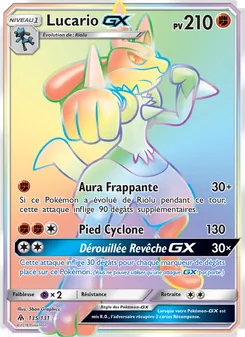 Lucario GX 135/131 Lumière Interdite