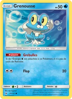 Grenousse 21/131 Lumière Interdite