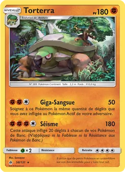 Torterra 58/131 Lumière Interdite