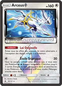 Arceus ◇ 96/131 Lumière Interdite