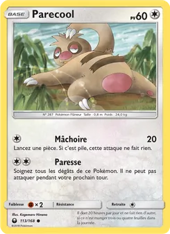 Parecool 113/168 Tempête Céleste