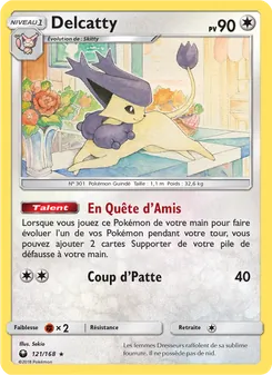 Delcatty 121/168 Tempête Céleste
