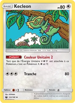 Kecleon 122/168 Tempête Céleste