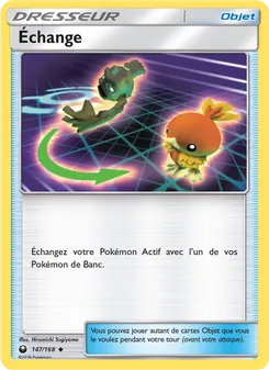 Échange 147/168 Tempête Céleste