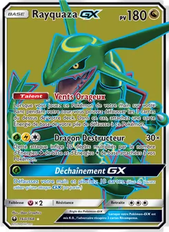 Rayquaza GX 160/168 Tempête Céleste