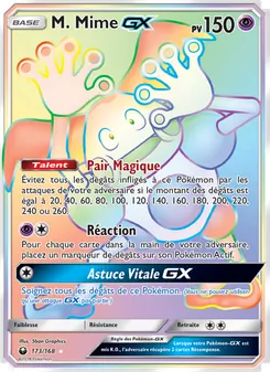 M. Mime GX 173/168 Tempête Céleste