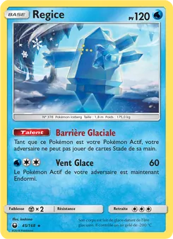 Regice 45/168 Tempête Céleste