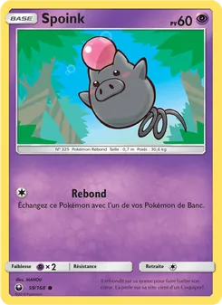 Spoink 59/168 Tempête Céleste