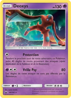 Deoxys 68/168 Tempête Céleste